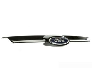 NEW GENUINE FORD FOCUS 11-15 FRONT BUMPER CENTER UPPER GLOSS BLACK GRILL 2049686