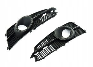 NEW GENUINE AUDI A6 C7 2015-2017 S-LINE FRONT BUMPER LOWER GRILLS LEFT RIGHT SET