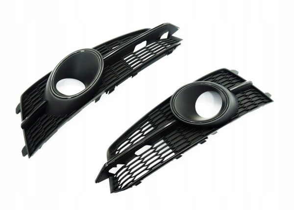NEW GENUINE AUDI A6 C7 2015-2017 S-LINE FRONT BUMPER LOWER GRILLS LEFT RIGHT SET