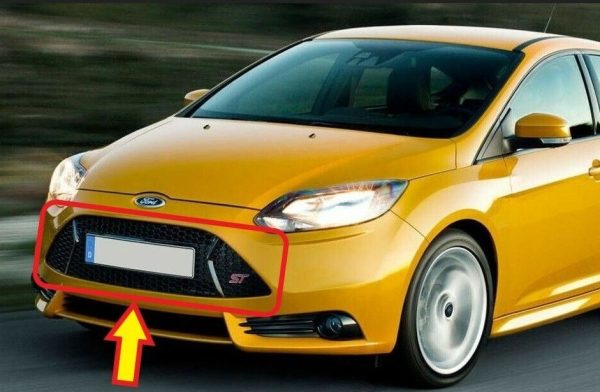 NEW GENUINE FORD FOCUS ST 12-15 FRONT BUMPER BLACK CENTER MAIN GRILLE 1782048 - Image 3