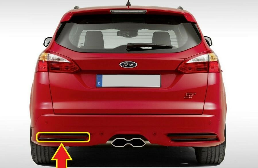 NEW GENUINE FORD FOCUS ST ESTATE 2012- REAR BUMPER LOWER REFLECTOR LEFT N/S 1803911 - Image 3