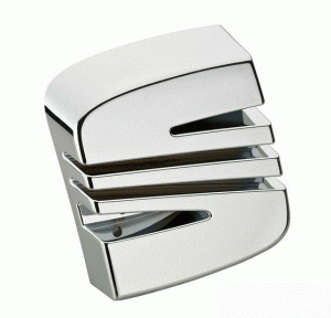 NEW GENUINE SEAT ATLEA 09-15 LEON 09-12 FRONT GRILL SEAT BADGE EMBLEM 5P0853679A739