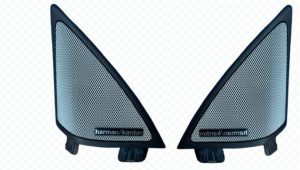 NEW GENUINE MERCEDES BENZ MB E CLASS W207 HARMAN KARDON TWEETER COVERS SET