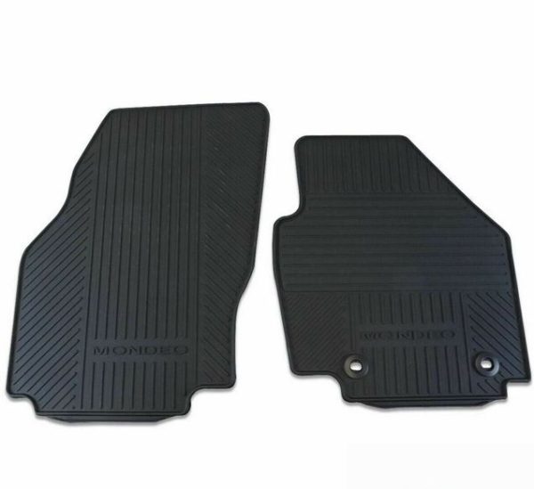 NEW GENUINE FORD MONDEO 07-12 FRONT BLACK RUBBER FLOOR CARPET MATS RHD 1458294