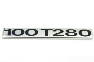 NEW GENUINE FORD TRANSIT 2006-2014 FRONT DOOR 100 T280 INSCRIPTION BADGE EMBLEM 1752517
