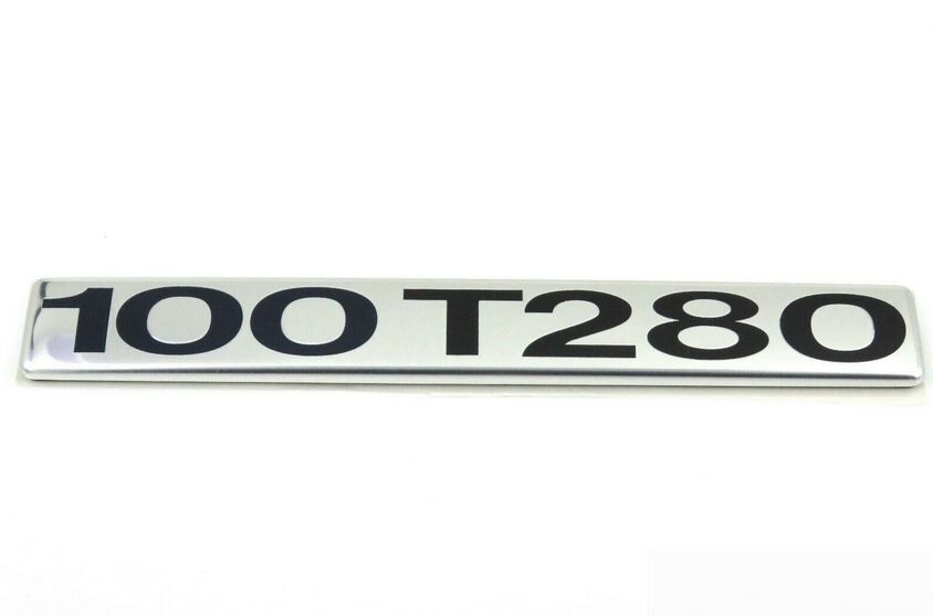 NEW GENUINE FORD TRANSIT 2006-2014 FRONT DOOR 100 T280 INSCRIPTION BADGE EMBLEM 1752517