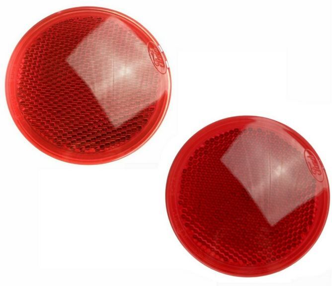 NEW GENUINE FORD FIESTA 2005-2008 REAR BUMPER REFLECTOR LEFT RIGHT PAIR SET