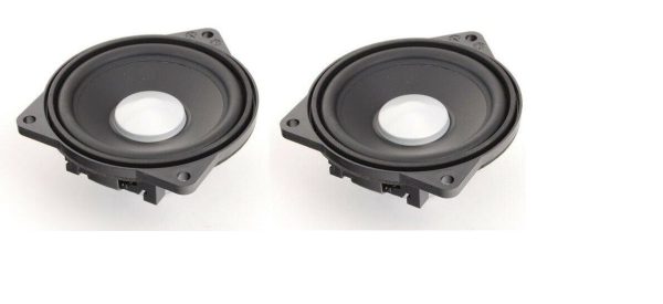 NEW MINI GENUINE R60 COUNTRYMAN MID RANGE LOUDSPEAKERS HIFI HARMAN KARDON PAIR