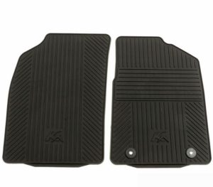 NEW GENUINE FORD KA 2012- FRONT BLACK RUBBER FLOOR CARPET MATS RHD 1806156