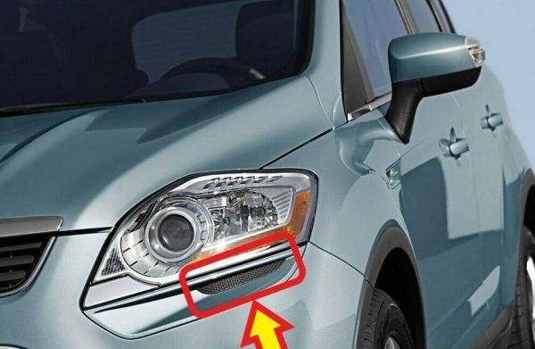 NEW GENUINE FORD KUGA 08-12 FRONT BUMPER UPPER INSERT TRIM LEFT N/S 1544528 - Image 3