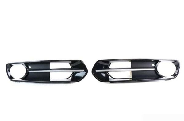 NEW GENUINE BMW 1 SERIES F20 F21 SPORT LINE FRONT BUMPER OPEN FOG LIGHT GRILLS