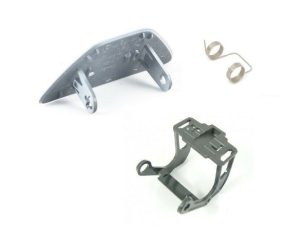 BMW NEW GENUINE F10 F11 LCI HEADLIGHT WASHER COVER WITH LEVER AND SPRING LEFT