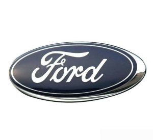 NEW GENUINE FORD FIESTA FOCUS C-MAX KA FRONT OVAL BONNET GRILLE BADGE EMBLEM 2038573