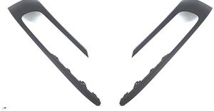 NEW GENUINE VW TOUAREG 15-17 LEFT N/S RIGHT O/S LOWER FOG LIGHT GRILL SET PRIMED