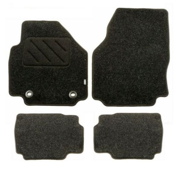 NEW GENUINE FORD MONDEO 2007-2012 FRONT AND REAR BLACK FLOOR MATS SET RHD 1458292