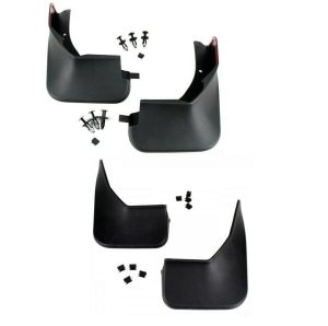 NEW GENUINE FORD FIESTA MK8 2017- FRONT AND REAR WHEELS MUD FLAPS SET KIT