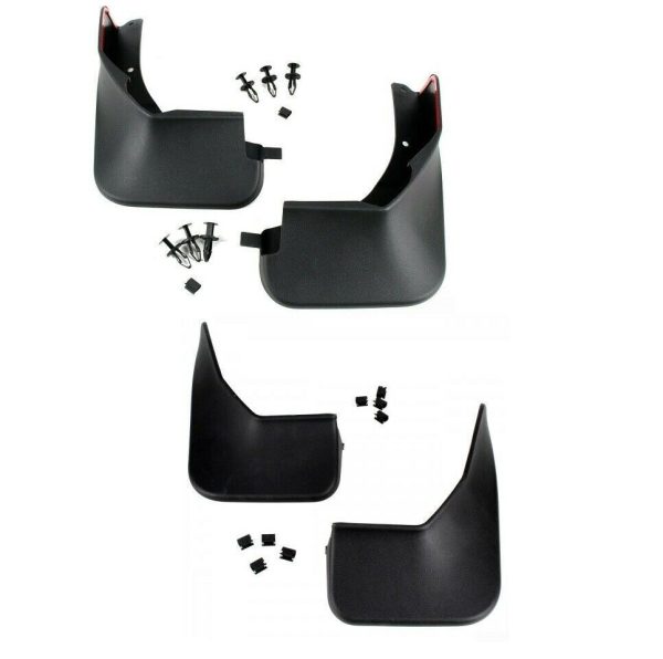 NEW GENUINE FORD FIESTA MK8 2017- FRONT AND REAR WHEELS MUD FLAPS SET KIT