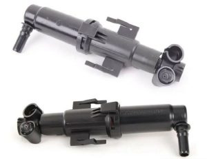 NEW GENUINE BMW F07 F10 F11 HEADLIGHT WASHER HIGH PRESSURE NOZZLES PAIR SET