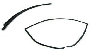 NEW GENUINE BMW E60 REAR UPPER AND LOWER WINDOW RUBBER SEALING SET