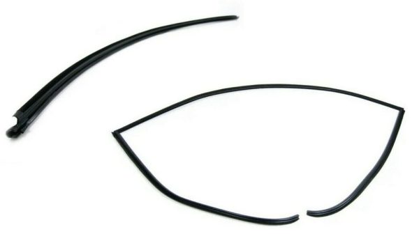 NEW GENUINE BMW E60 REAR UPPER AND LOWER WINDOW RUBBER SEALING SET