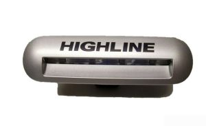 NEW GENUINE VW TRANSPORTER 12-16 SILVER METALLIC STEP LIGHT HIGHLINE INSCRIPTION 7E5947415L72A