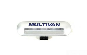 NEW GENUINE VW TRANSPORTER 12-16 SILVER METALLIC STEP LIGHT MULTIVAN INSCRIPTION 7E5947415J72A