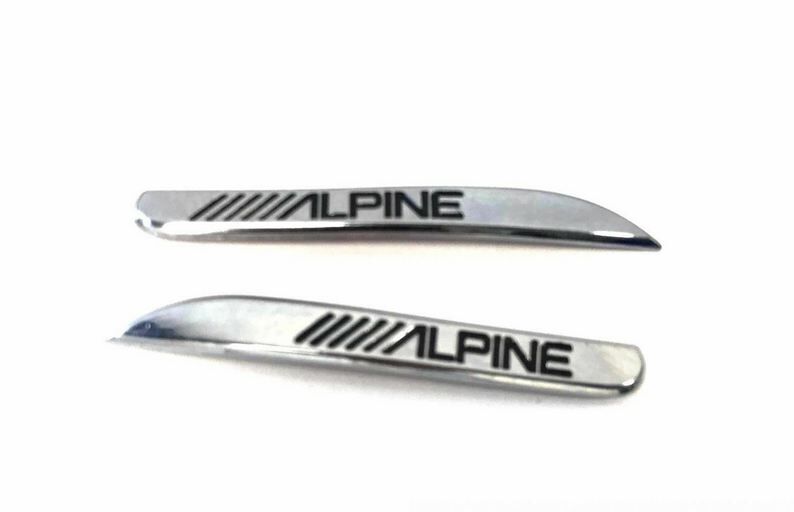 NEW GENUINE BMW F20 F21 F22 F23 DOOR SPEAKER TWEETER COVER ALPINE EMBLEM BADGE 65132230426