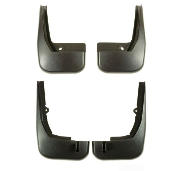 NEW GENUINE FORD TRANSIT CONNECT 2002- FRONT AND REAR WHEELS MUD FLAPS SET