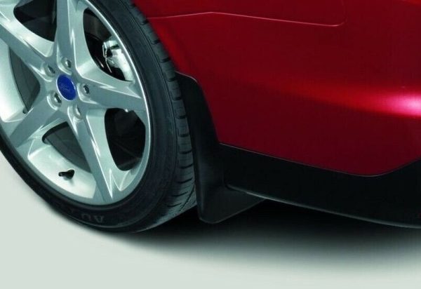 NEW GENUINE FORD FOCUS SALOON 5 DOOR 2011-2015 REAR MUD FLAPS SPLASH GUARDS SET 1798977 - Image 3