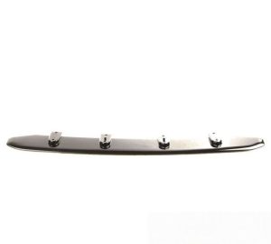 NEW GENUINE FORD FIESTA 12- FRONT BUMPER LOWER BLACK AIR DEFLECTOR SPOILER LIP 1801362