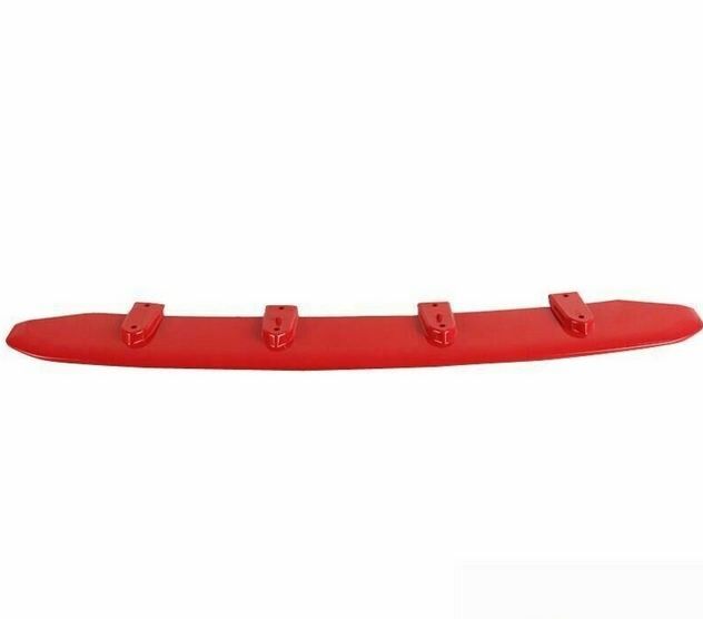 NEW GENUINE FORD FIESTA 14- FRONT BUMPER LOWER GLOSSY RED AIR DEFLECTOR SPOILER 1865993