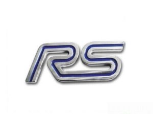 NEW GENUINE FORD FOCUS RS 02-04 TAILGATE RS INSCRIPTION BADGE EMBLEM 1142007