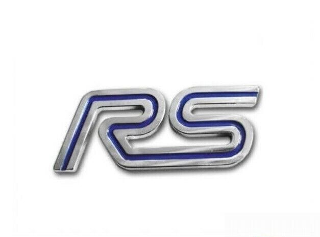 NEW GENUINE FORD FOCUS RS 02-04 TAILGATE RS INSCRIPTION BADGE EMBLEM 1142007