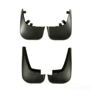 NEW GENUINE FORD FIESTA 01-08 FRONT AND REAR WHEELS MUD FLAPS SPLASH GUARDS SET