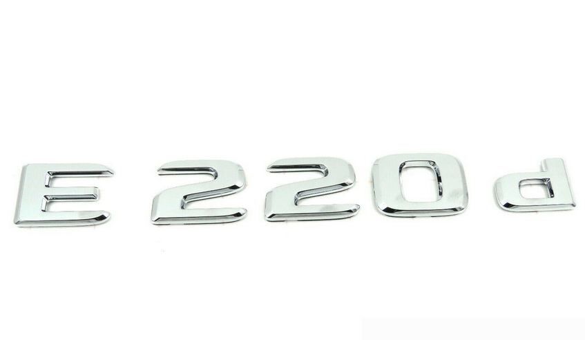 NEW GENUINE MERCEDES BENZ E CLASS W213 REAR E220d BADGE EMBLEM A2138175700