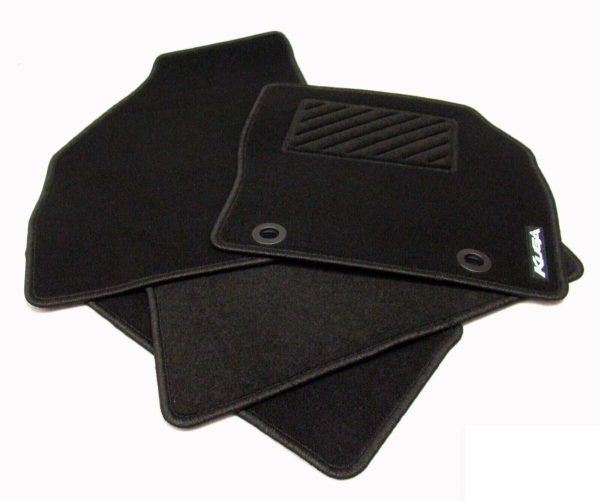 NEW GENUINE FORD KUGA MK1 08-12 FRONT AND REAR BLACK FLOOR MATS SET RHD 1515883 - Image 2