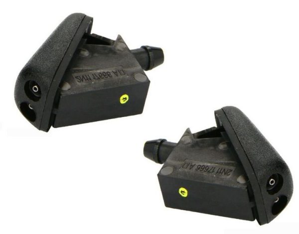 NEW GENUINE FORD FIESTA 01-08 FRONT WINDSCREEN WASHER JET KIT 2PCS 1442176