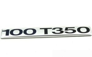 NEW GENUINE FORD TRANSIT 2006-2014 REAR TRUNK 100 T350 INSCRIPTION BADGE EMBLEM 1753889