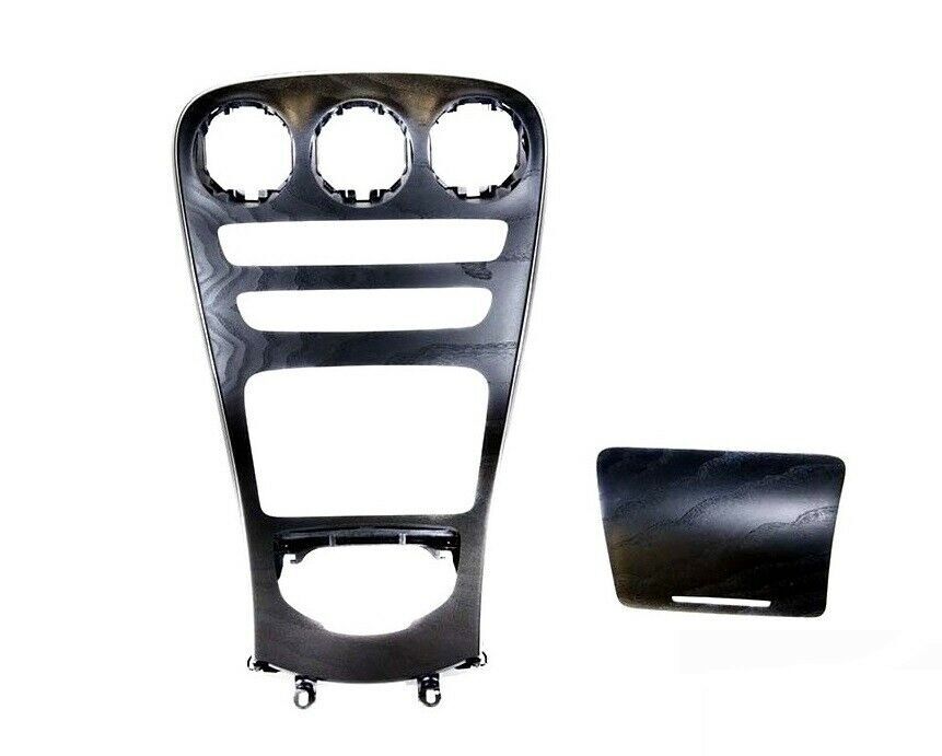 NEW GENUINE MERCEDES BENZ W205 BLACK WOOD CENTER CONSOLE COVERING PANEL A2056804506