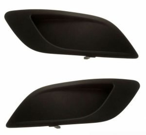 NEW GENUINE FORD FOCUS 08-11 FRONT BUMPER LOWER GRILLE COVER LEFT RIGHT PAIR SET