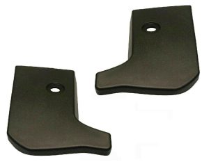 NEW GENUINE FORD FIESTA 12-17 FRONT SIDE SKIRT END COVER CAP LEFT RIGHT PAIR SET