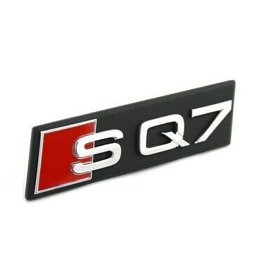 NEW GENUINE AUDI Q7 SQ7 FRONT BUMPER GRILL SQ7 LETTERING BADGE EMBLEM 4M0853748