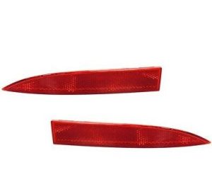 NEW GENUINE PORSCHE PANAMERA 14-16 REAR BUMPER OUTER REFLECTOR LEFT RIGHT PAIR