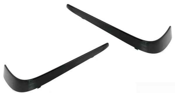 NEW GENUINE MERCEDES W212 E63 AMG FRONT BUMPER SIDE SPOILER TRIM LEFT RIGHT SET
