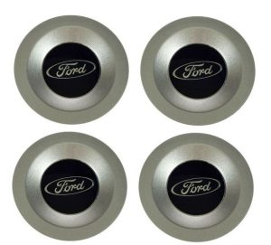 NEW GENUINE FORD KA 1996-2008 14 INCH ALLOY WHEEL CENTER CAP COVER 4PCS SET