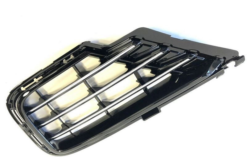 NEW GENUINE VW TOUAREG 15-17 R-LINE FRONT BUMPER N/S LEFT LOWER GRILL 7P6854661D041 - Image 2