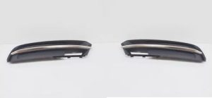 NEW GENUINE AUDI A6 C7 ALLROAD 13-16 FRONT BUMPER FOG LIGHT GRILL LEFT RIGHT SET