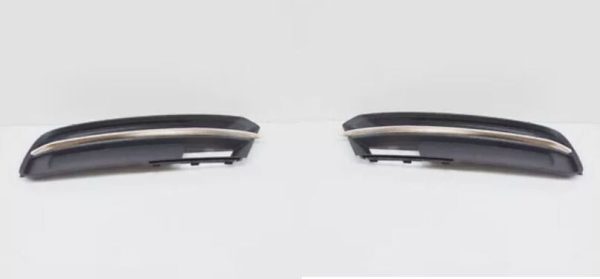 NEW GENUINE AUDI A6 C7 ALLROAD 13-16 FRONT BUMPER FOG LIGHT GRILL LEFT RIGHT SET