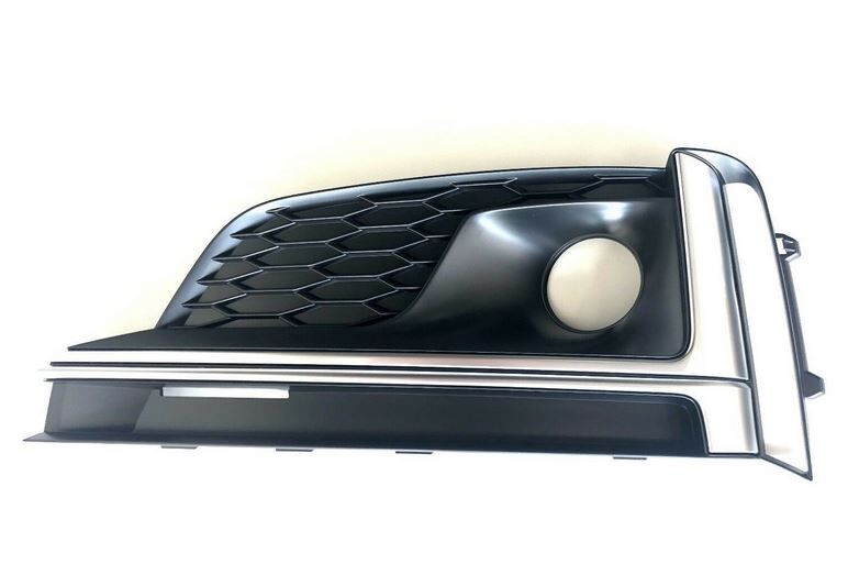 NEW GENUINE AUDI S5 2017-2018 FRONT BUMPER N/S LEFT FOG GRILL 8W6807681J RU6 - Image 3