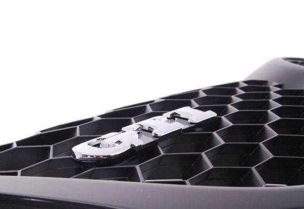 NEW GENUINE VW GOLF V GTI 05-09 FRONT BUMPER UPPER CENTER GRILL 1K0853651EVW8 + 1K6853679DFXC - Image 3